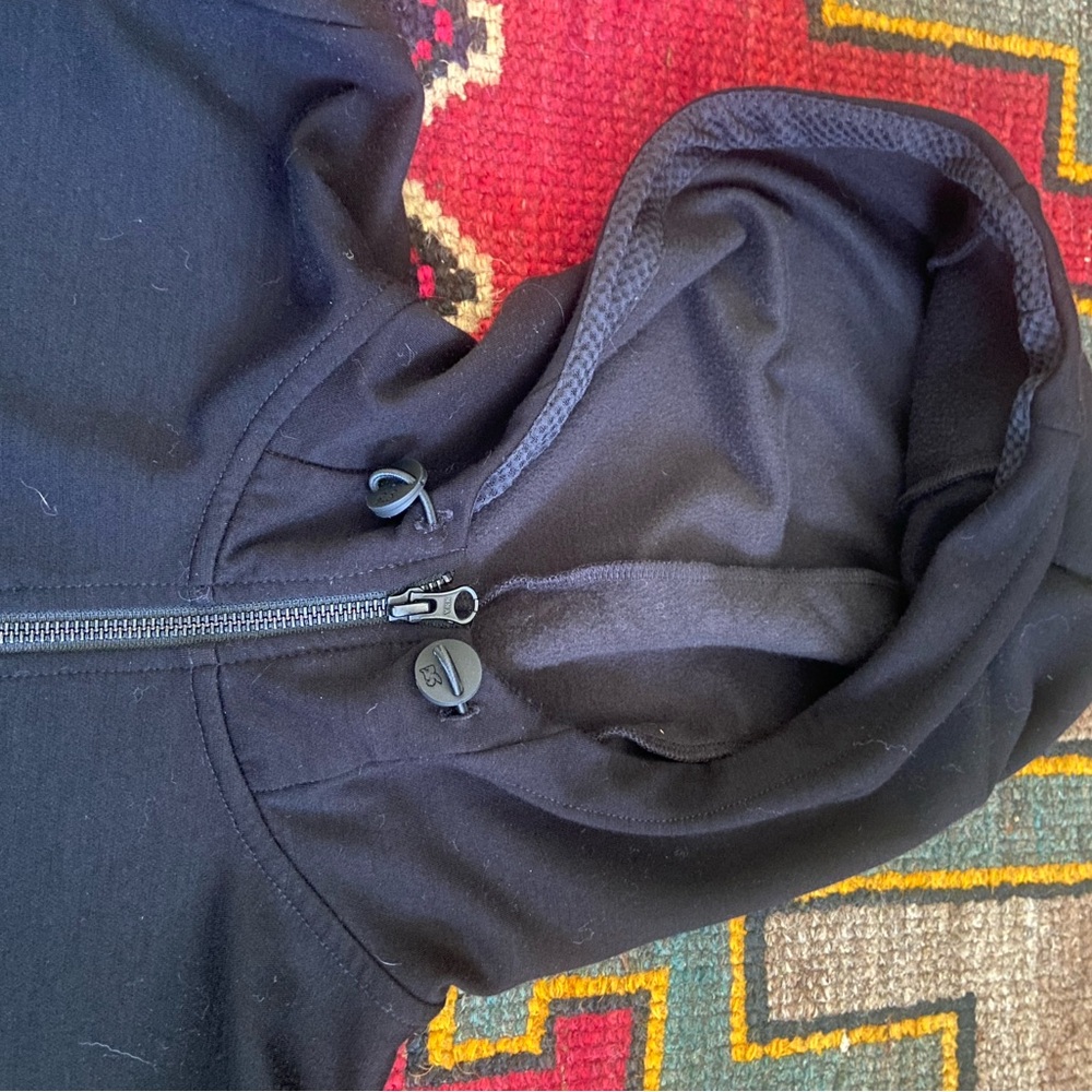 Chrome fleece Zip-Up Hoodie size small - Picture 3 of 4